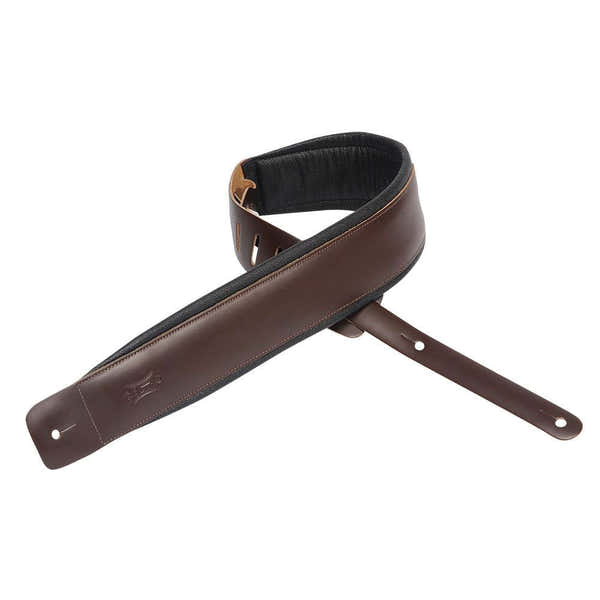 Levys 6,4 CM BLACK PADDED WITH COMFORT EDGE - DARK BROWN