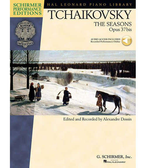 Schirmer TCHAIKOVSKY SEASONS OP37B + MP3 - PIANO SOLO