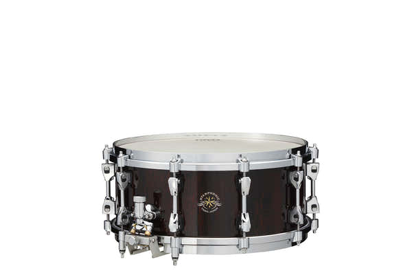 Tama STARPHONIC BUBINGA BRAVURA 14X6 CONCERT SNARE DRUM W/MULTI SNARE FRAME GLOSS NATURAL CORDIA