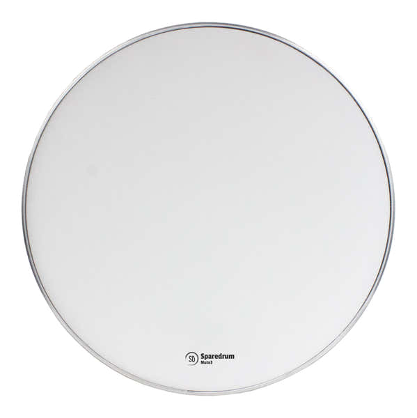 Sparedrum M2W16 - 16" MESH HEAD MUTE 2-PLY - SILENT - WHITE