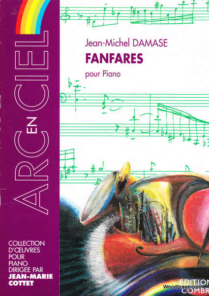 Combre Damase JEAN-michel - Fanfares - Piano