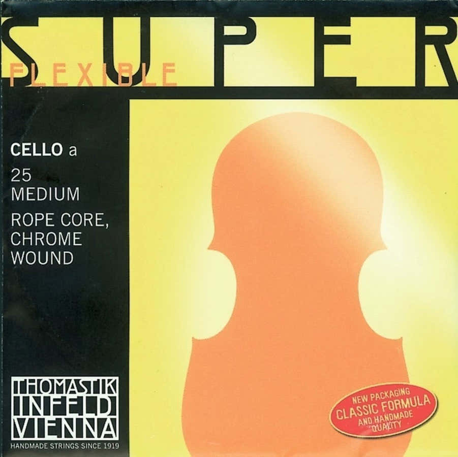 STRINGS CELLOS SUPERFLEXIBLE STRING CORE MEDIUM 25