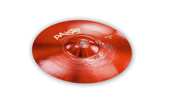 Paiste Splash Cymbals 900 Series Color Sound Red 10"