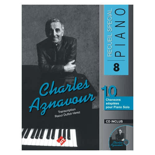 Hit Diffusion Aznavour Charles - Spécial Piano N°8 + CD - Piano
