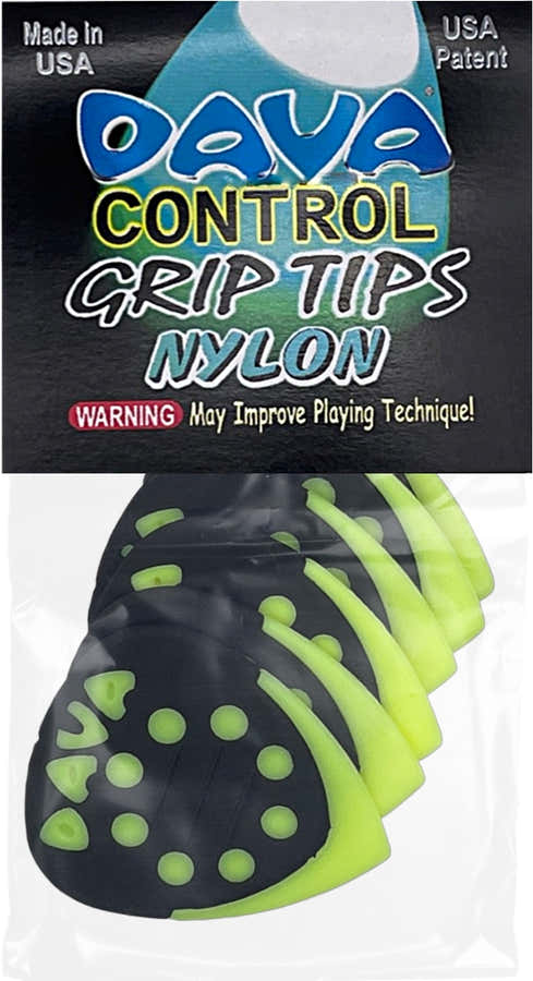 Picks Grip Tips Nylon Bag of 6 Pieces