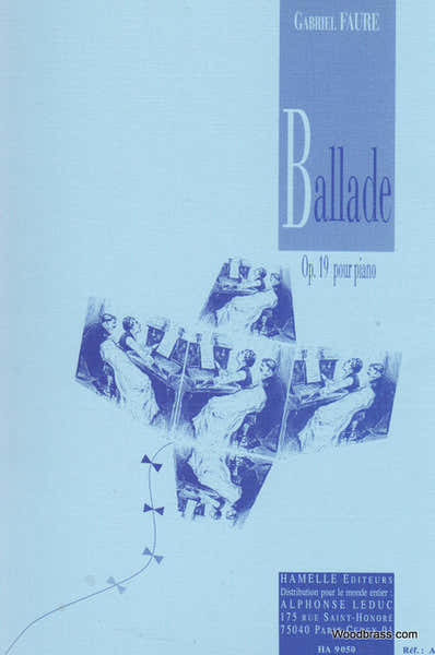 Leduc FAURE GABRIEL - BALLADE OP.19 - PIANO