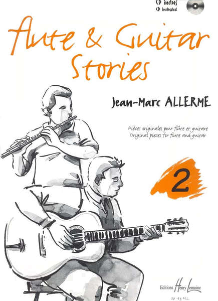 Lemoine Alle - Flute And Guitar Stories Vol.2 + Cd - Flute Guitare