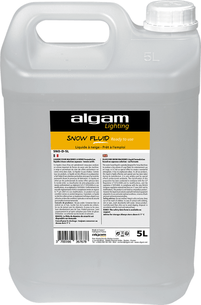 Algam Lighting SNO-D-5L-READY TO USE SNOW LIQUID 5L