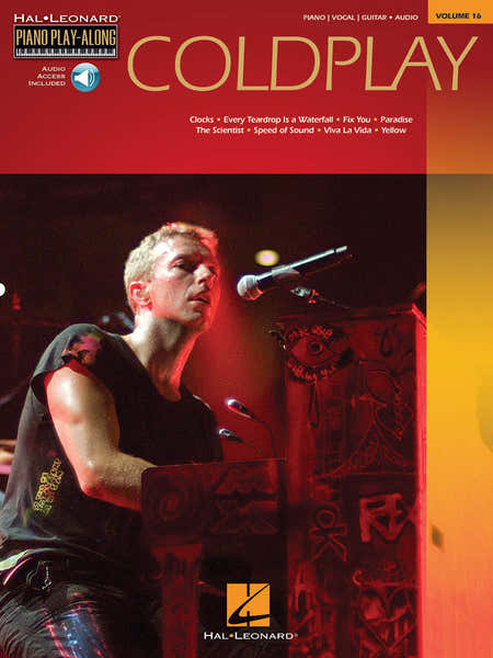 Hal Leonard PIANO PLAY ALONG VOLUME 16 COLDPLAY + AUDIO EN LIGNE - PVG