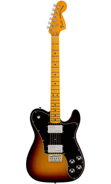 Telecaster 1975 Deluxe American Vintage II MN 3-Color Sunburst