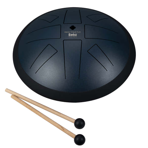 Sela Percussion MELODY TONGUE DRUM 10" D AKEBONO NAVY BLUE SE 371