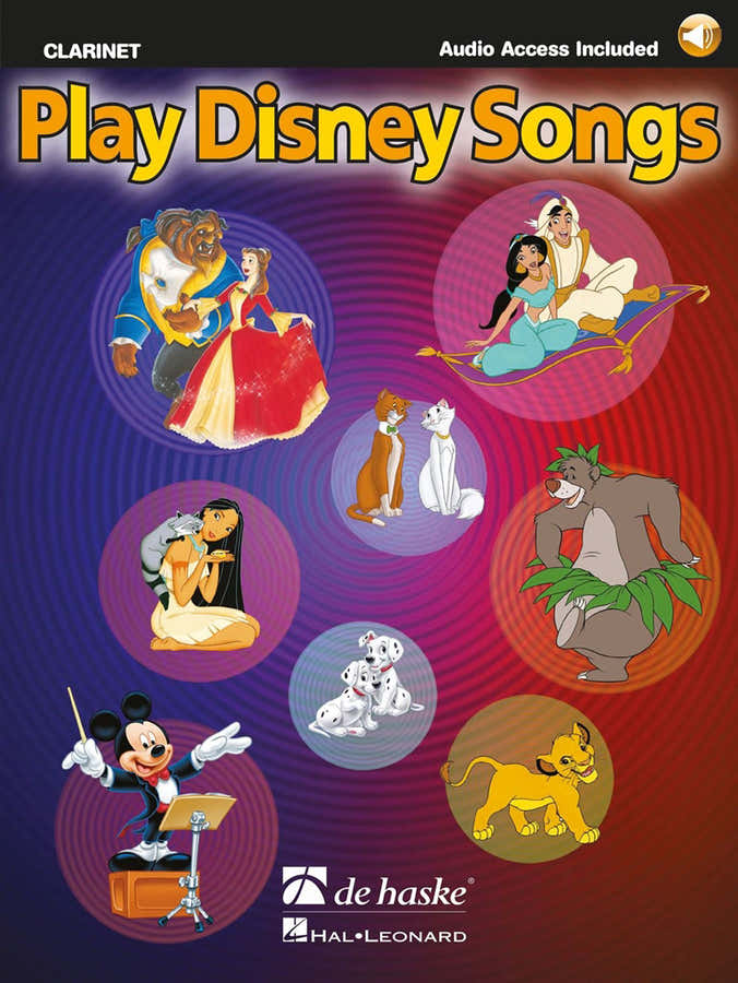 Play Disney Songs - Clarinette + Audio En Ligne