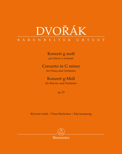 Barenreiter Dvorak A. - Concerto In G Minor Op.33 - 2 Pianos