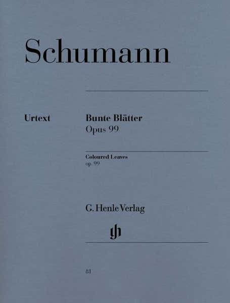 Henle Verlag Schumann R. - Coloured Leaves (bunte Blatter) Op. 99