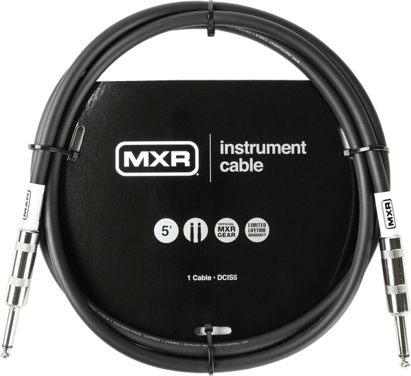 MXR STANDARD INSTRUMENT CABLES JACK/JACK 1,5M