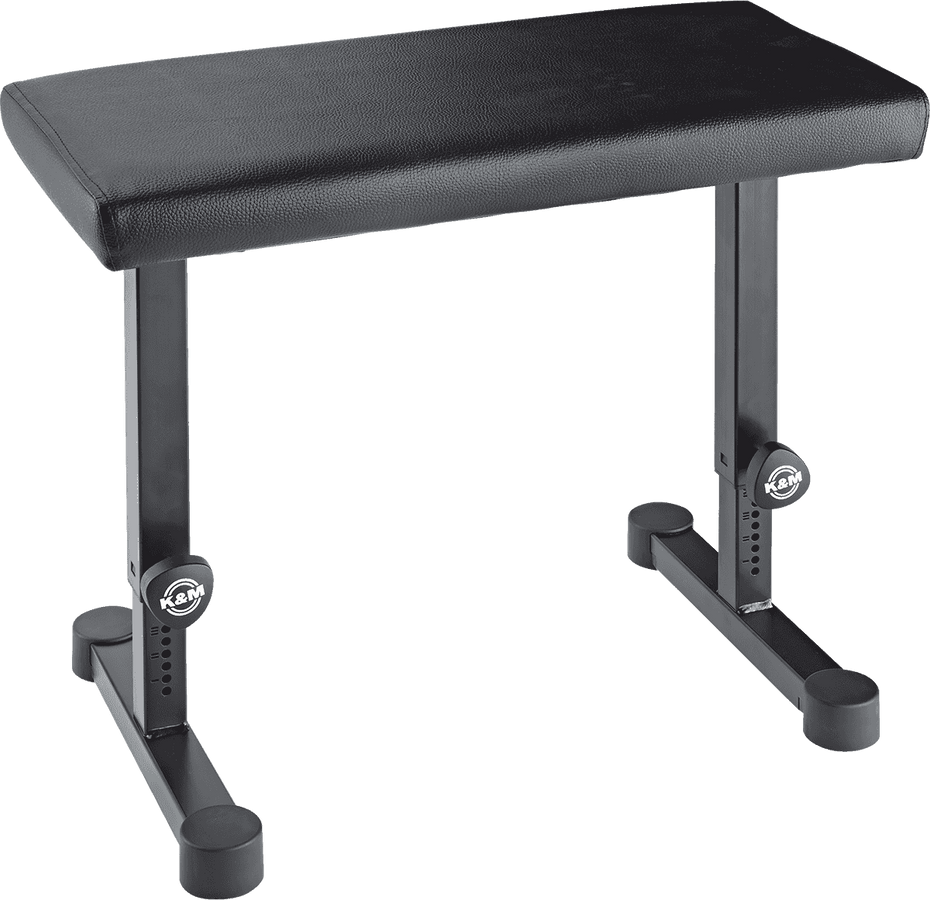 Keyboard bench 14085 Black