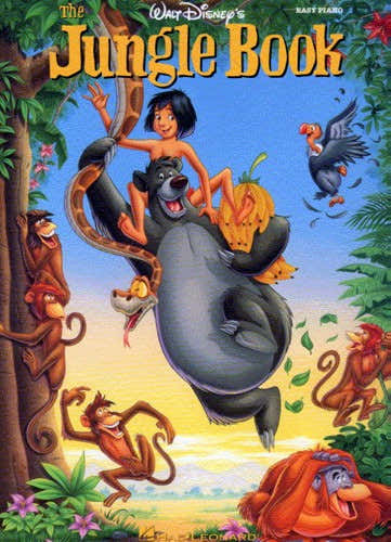 Hal Leonard THE JUNGLE BOOK EASY PIANO - PVG