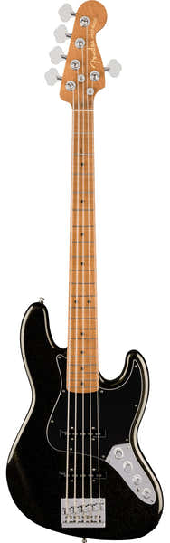Jazz Bass American Ultra II LTD V, Roasted MN, Gold Dust