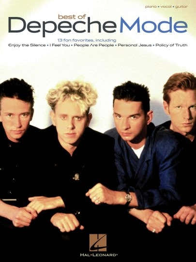 Hal Leonard Best Of Depeche Mode Piano Vocal Guitar Songbook - PVG