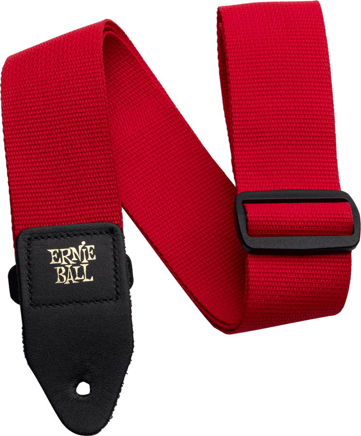 RED GUITAR STRAP
