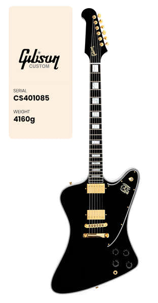 Gibson Custom Firebird Custom Ebony CS MC #CS401085