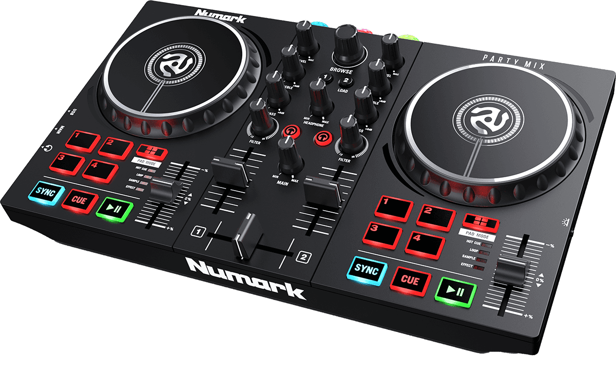 PARTY MIX 2 - 2-CHANNEL DJ CONTROLLER