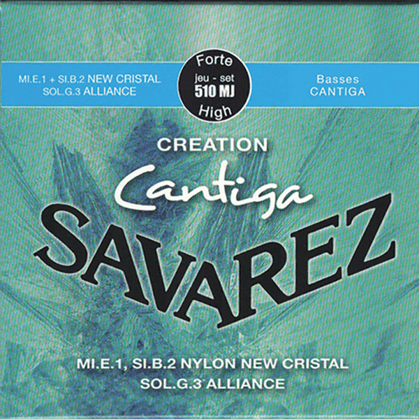 Savarez CLASSIC STRINGS CANTIGA CREATION BLUE SET STRONG GAUGES STRONG
