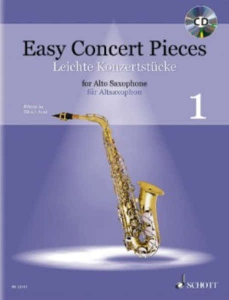 Schott Junk Ulrich - Easy Concert Pieces Vol.1 - Saxophone Alto