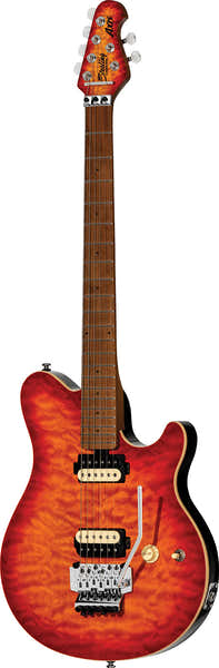 STERLING BY MUSIC MAN Axis AX50QM Lava Burst