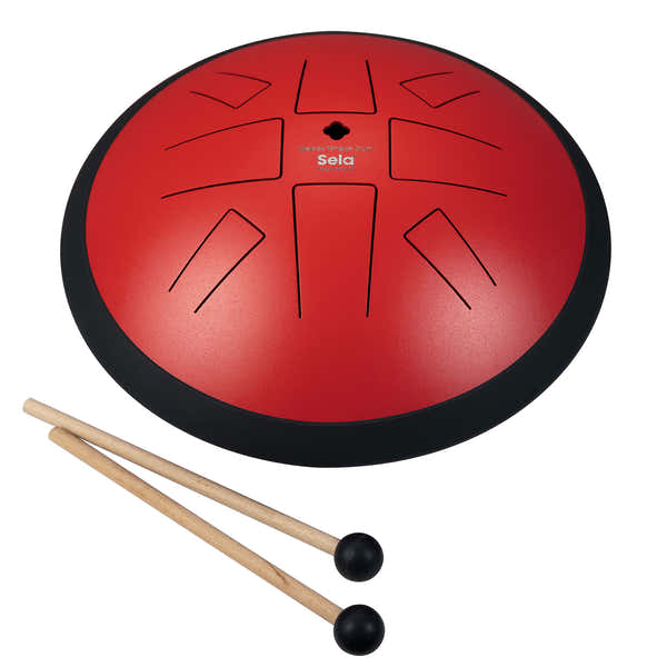 Sela Percussion MELODY TONGUE DRUM 10" C PYGMY RED SE 374