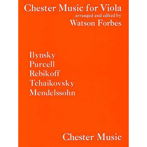 Chester Percussion FORBES W.(ARR.) - CHESTER MUSIC FOR VIOLA - ALTO ET PIANO