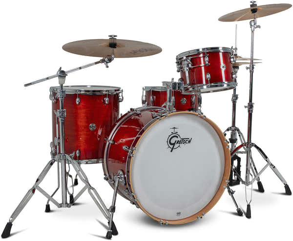 Gretsch Drums shell set Catalina Club Gloss Crimson Burst