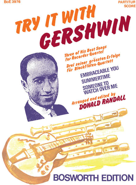 Bosworth Try It With Gershwin (Recorder Ensemble)