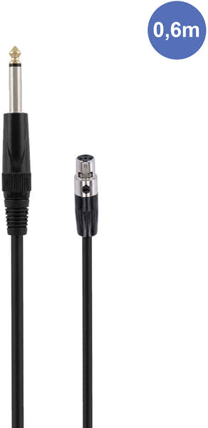 Power Studio AUDIOCAB 4052 Jack to 4-Pin Mini XLR (Shure) 60 cm