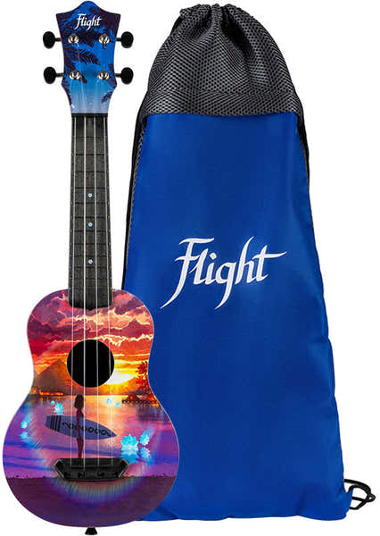 Flight Ultra Travel Soprano Ukulele - Vibe -