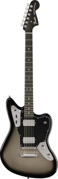 Fender Jaguar LTD Player Fusion Baritone Ebo Silverburst