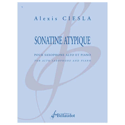 Billaudot Sonatine Atypique Saxophone