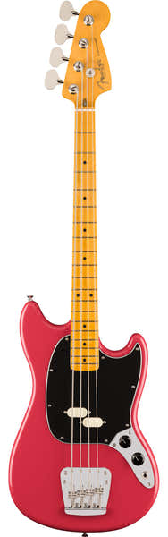 Fender American Professional Classic Mustang Bass MN Faded Dakota Red