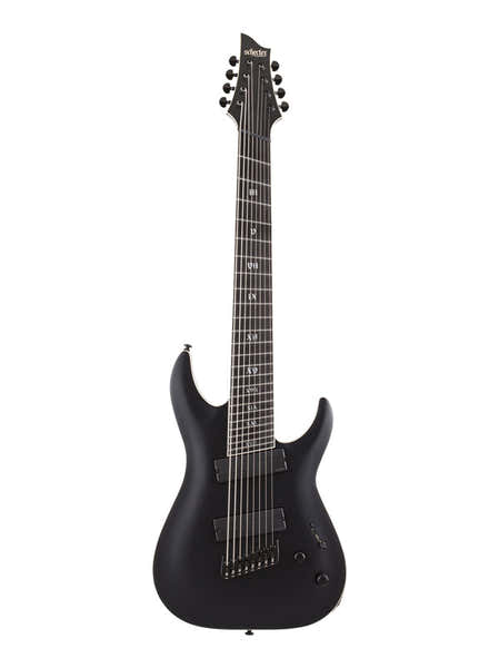 Schecter c-8 MS SLS Evil Twin Satin Black