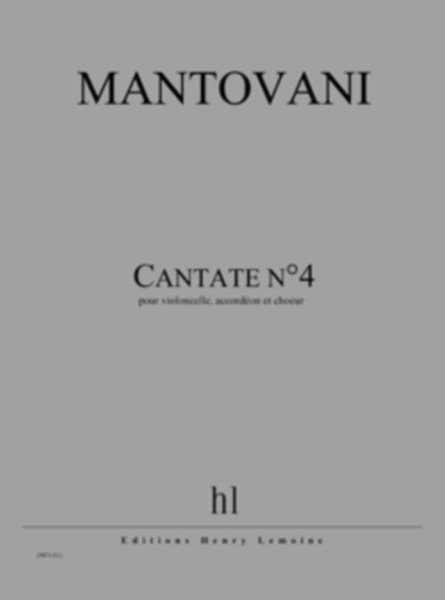 Lemoine Movani - Cate N°4 - Violoncelle Accordéon Et Choeur