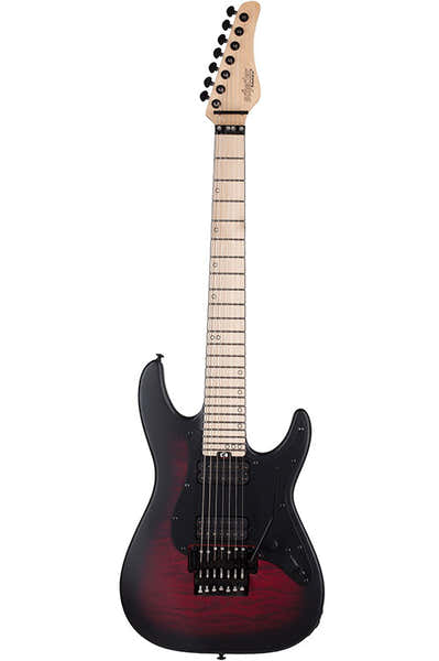 Miles Baker 7 FR Signature Crimson Red Burst Satin