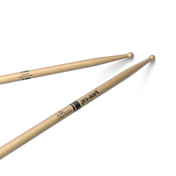 Promark SIMON PHILLIPS 707 HICKORY DRUMSTICK WOOD TIP