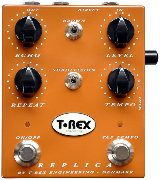 T-rex Replica DK, True Stereo Tap delay