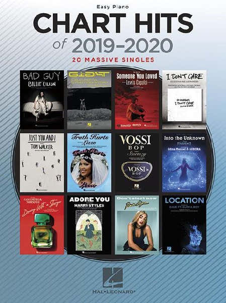 Hal Leonard Chart Hits Of 2019-2020 - Piano Facile