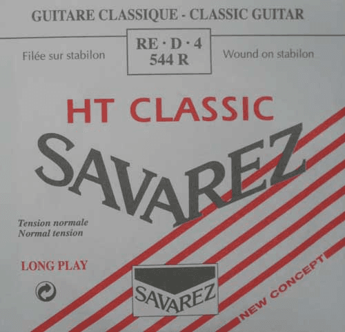 Savarez 544R D-4 HT Classic Red Normal Gauge (Unit)