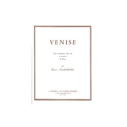 Combre Classens - Venise - Saxophone et Piano