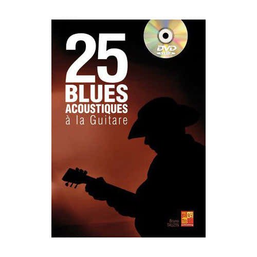 Play Music Publishing BRAIN THOMAS - 25 BLUES ACOUSTIQUES A LA GUITARE + DVD