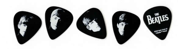 D'ADDARIO Beatles Guitar Picks Meet The Beatles 10 Pack Heavy