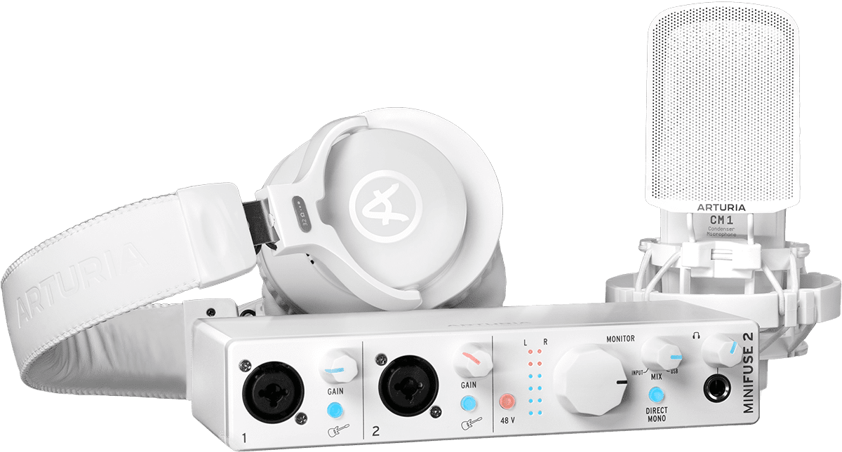 MiniFuse Recording Pack White