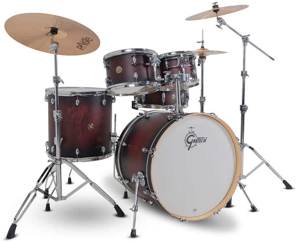 Gretsch Drums CATALINA MAPLE SATIN DEEP CHERRY BURST CM2-E625-SDCB
